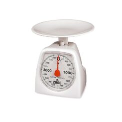 Balança analógico de cozinha MAX. 4kg, Ø16,5 x 17 cm