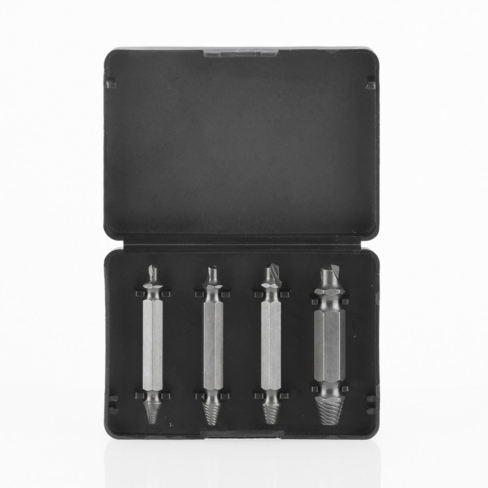 INNOVAGOODS Brocas para extrair parafusos danificados, embalagem de 4 unidades