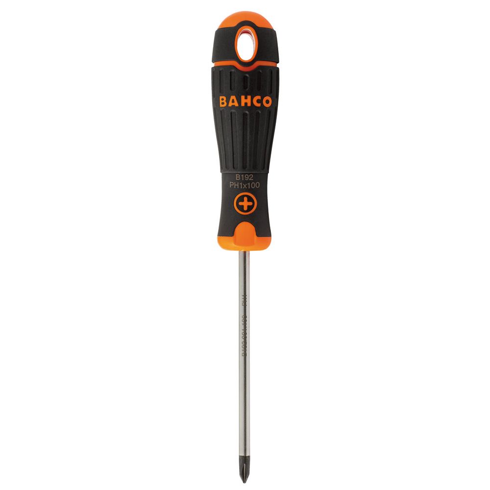 Chave de fendas bahcofit PH0 x 75 mm