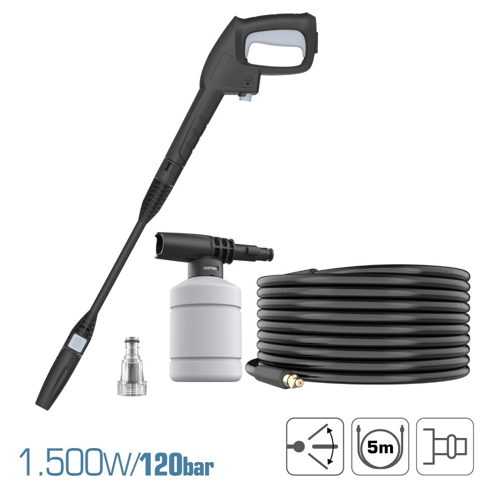 Lavadora de alta pressão 1.500w 120 bar - Image 2