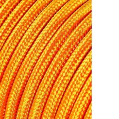 Carretel de cabo cordão tubular H03VV-F 2 x 0,75 mm² ouro, 5 m