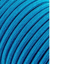 Carretel de cabo cordão tubular H03VV-F 2 x 0,75 mm² azul claro, 5 m