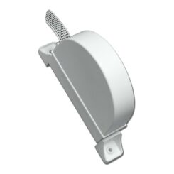 PRO02 gaveta dobrável branca de 14 mm, 175 x 32 x 120 mm