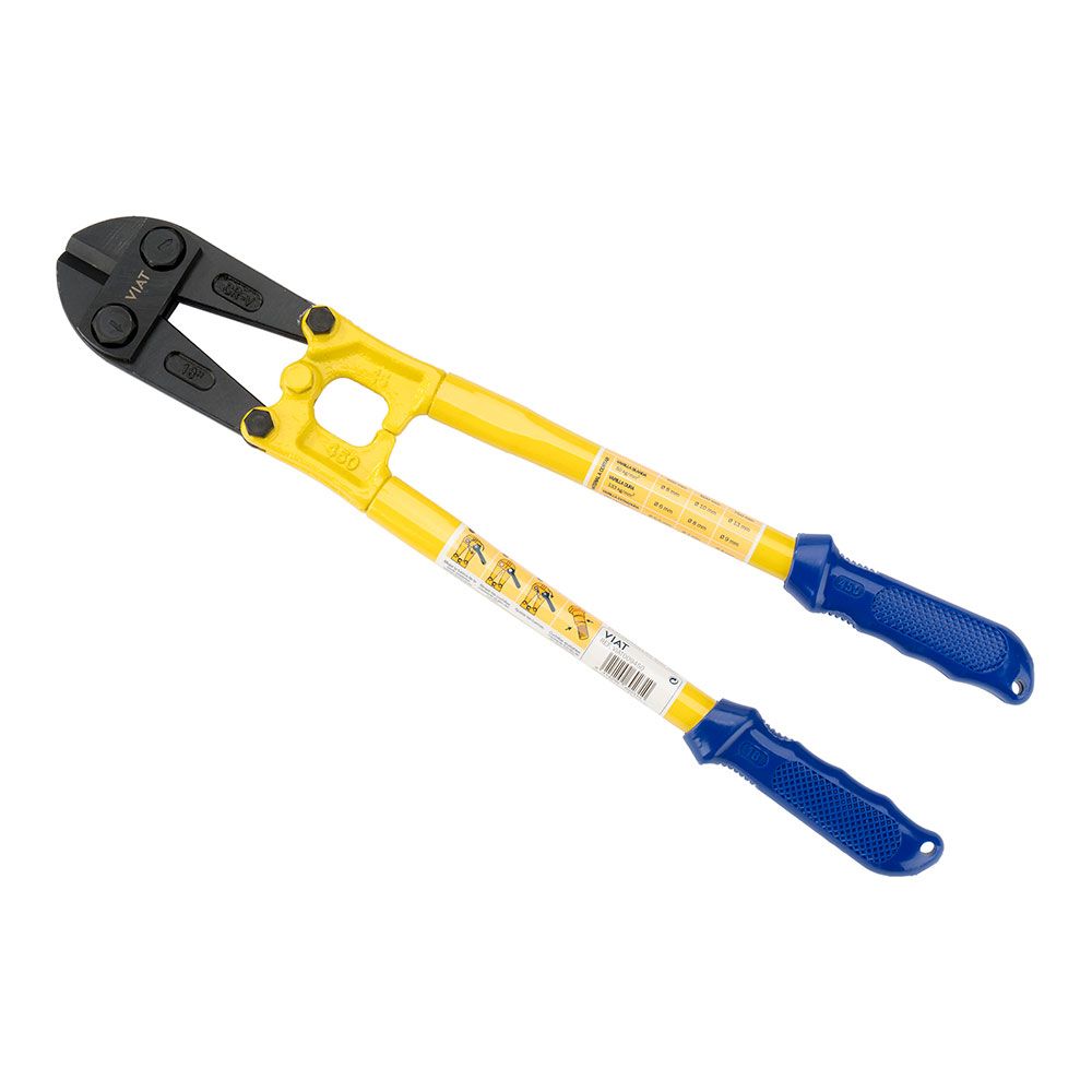 Alicate corta cavilhas para corte de ferragens. 170 x 762 x 38 mm