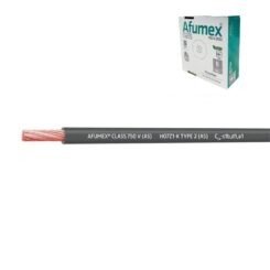 Cabo H07Z1-K(AS) 6,0 mm² cinza euro/m