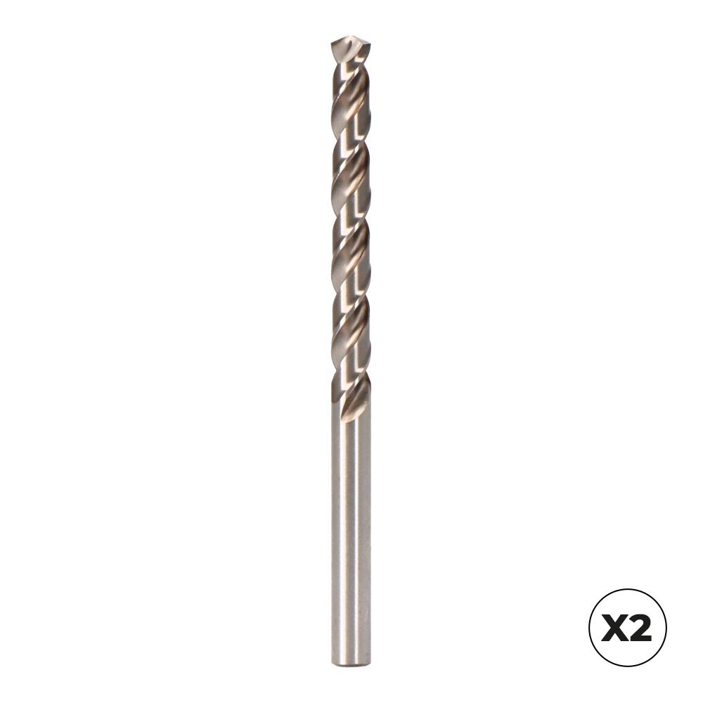 Broca cilindrica curta hsse DIN-338N INOX, Ø3,50 mm, 2 un