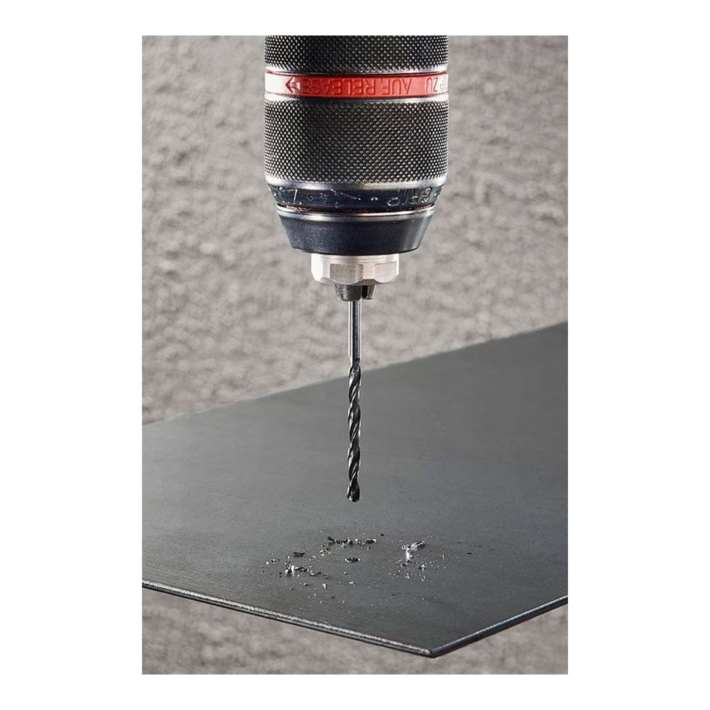 Broca de metal HSS, forjamento por laminação, Ø3,50 x 70 mm - Image 2