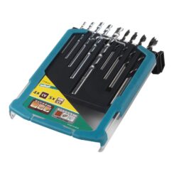 Brocas para pedra e madeira, conjunto de 9 peças