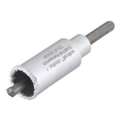 Broca revestida de carboneto de tungstênio, com adaptador, ø33 x 55 mm