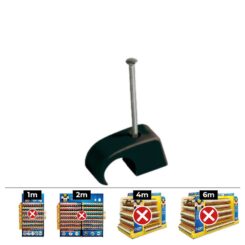 Caixa 100 unidades. medidor plastigrap multidi mplg 10-14 mm. COR preta