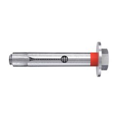 Caixa 25 buchas metálicas FSL 16 T acabamento hexagonal M12x80mm 45656 fischer
