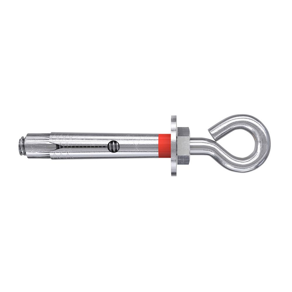 Saco 4 buchas metálicas FSL 8 acabamento camarão fechado M6x45mm 98455 fischer