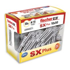FISCHER Plugue Sx plus ø10 x 50 mm, caixa de 30 unidades