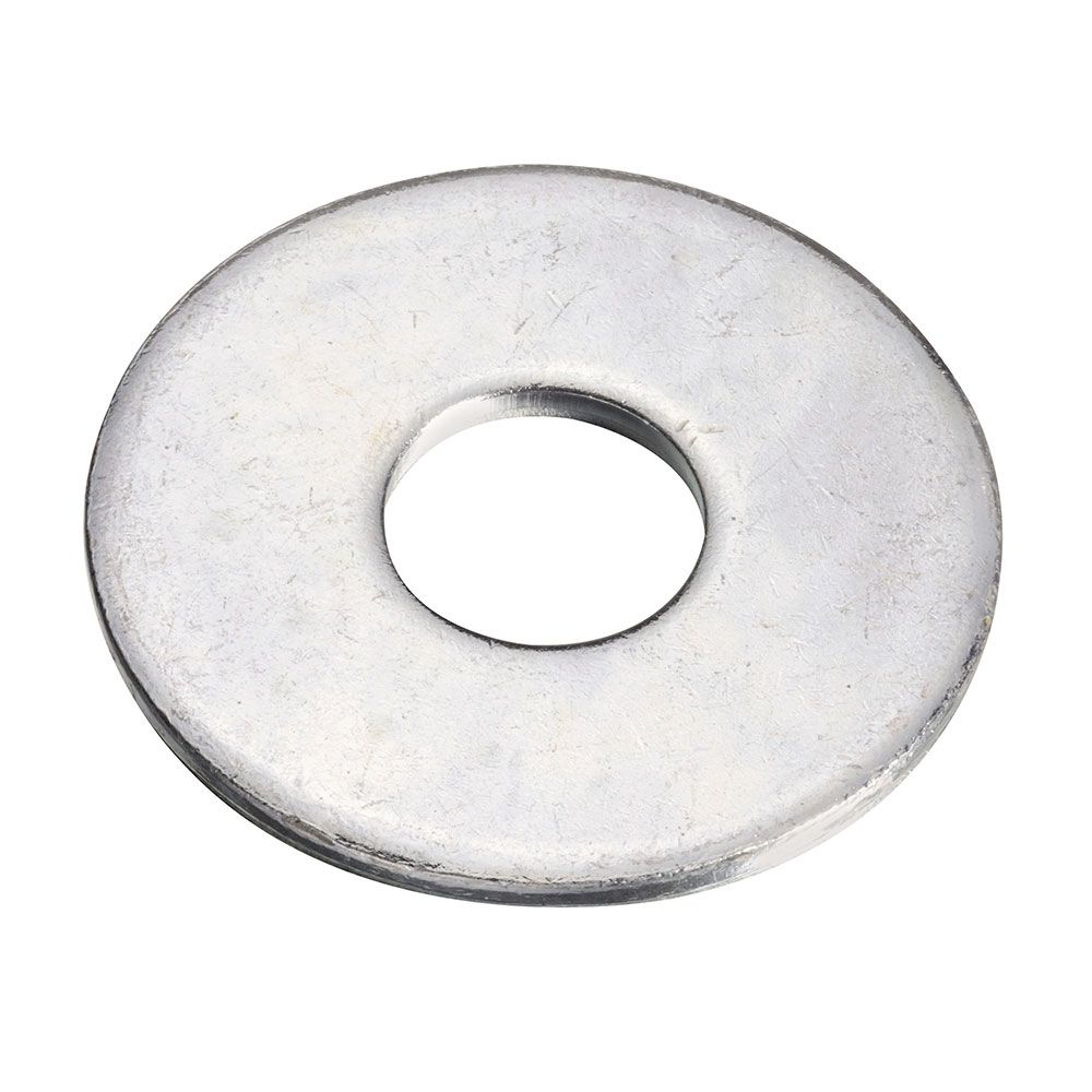 Caixa l 100 unid. anilha plana larga zinco 4,3x12mm fadix - Image 2