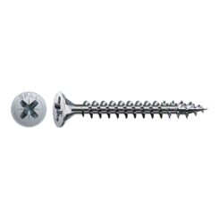 Caixa 25 unidades. parafuso para madeira de cabeça chata wirox 3,5x12mm spax