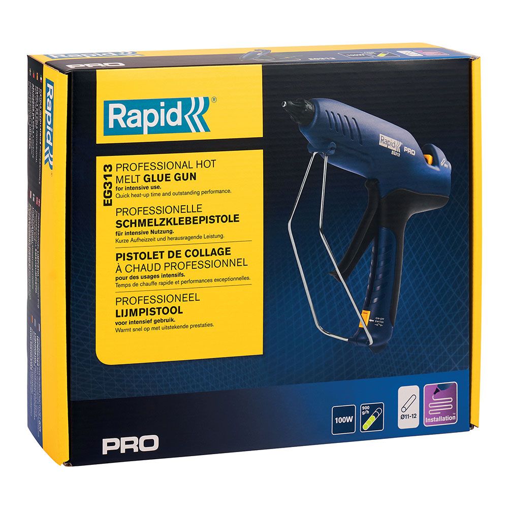 Pistola de cola quente PRO EG313 100 W barra de silicone Ø11 - 12 mm - Image 8