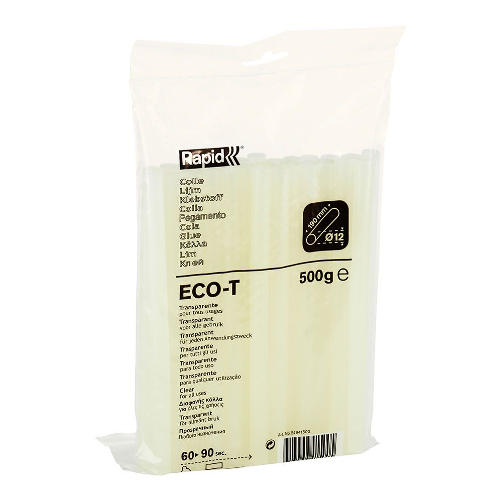 Bastão de cola quente ECO T, transparente, Ø12 x 190 mm, 500 g - Image 2