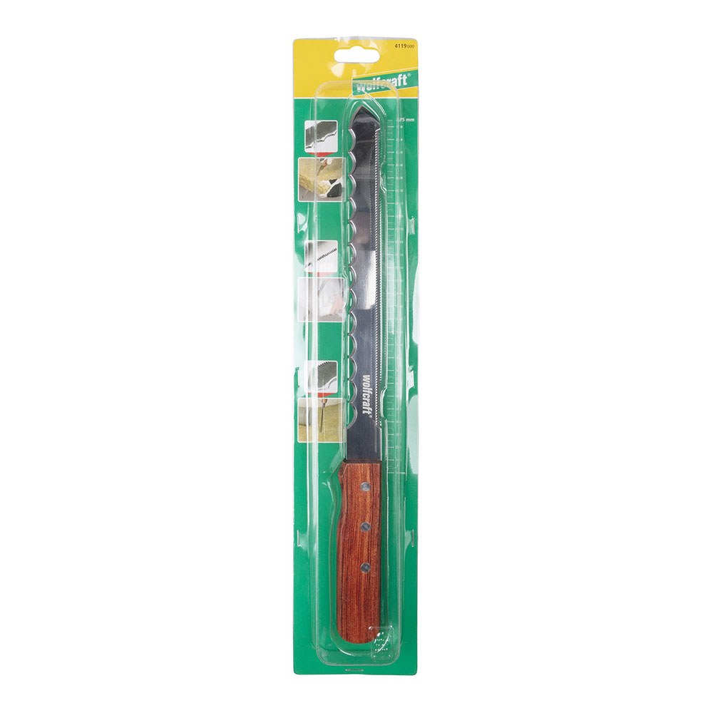 Faca com cabo de madeira para materiais isolantes profissional 275 mm - Image 2