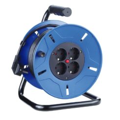 EDM Enrolador de cabo 50 m 3 g 1,50 mm² 4 tomadas bipolares com t/tl com protetor térmico