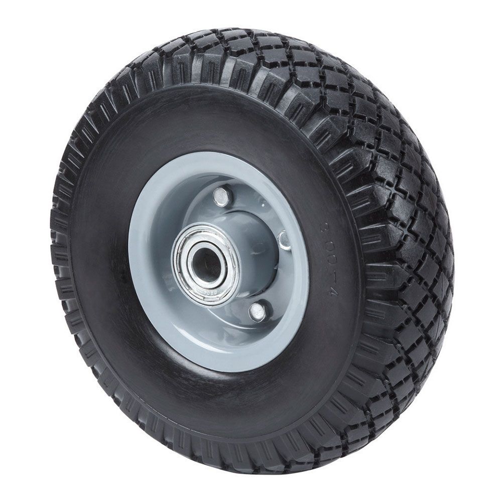 Rueda impinchable con nucleo metálico y rodamiento de bolas, carga máx. 100 kg, ø 26 cm