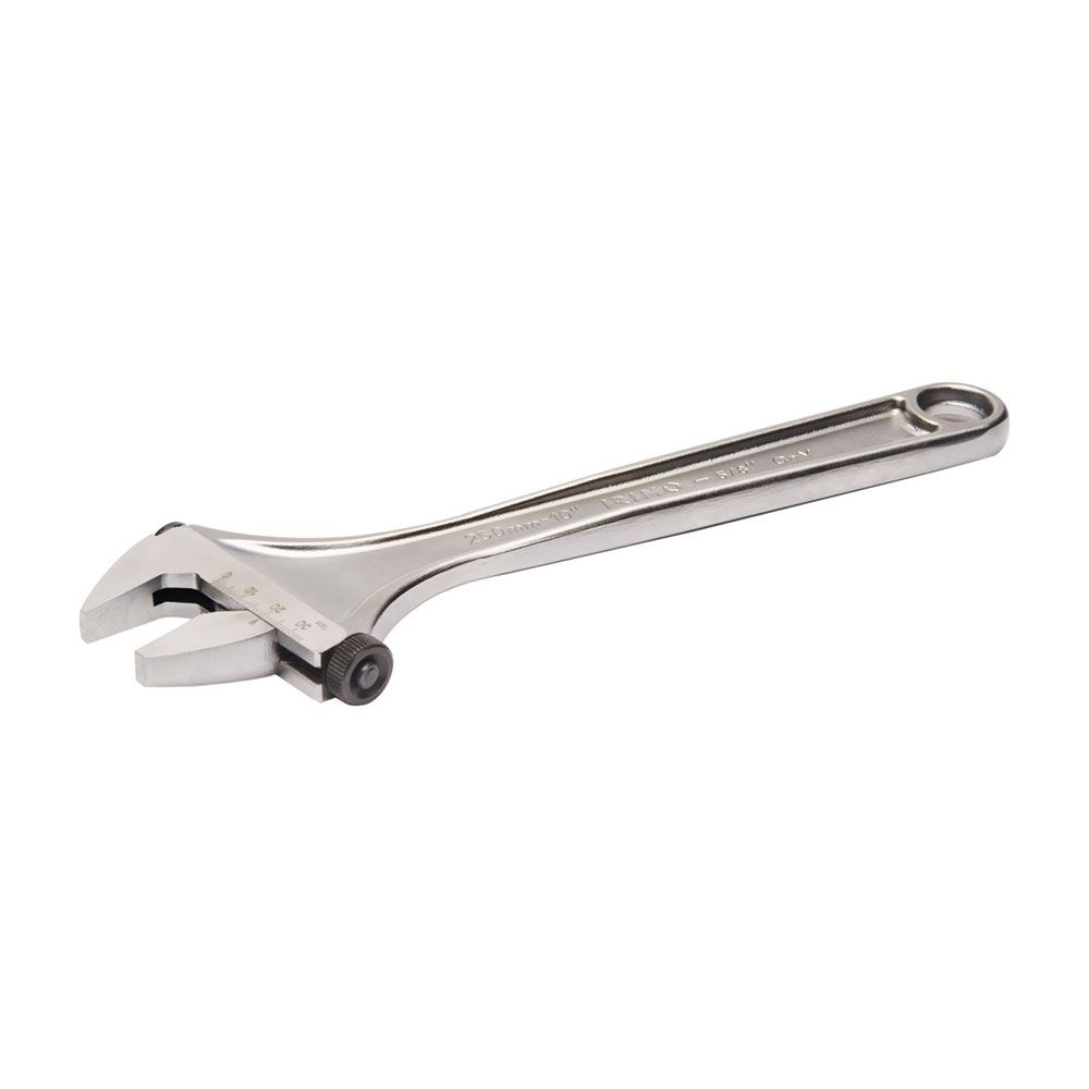 Chave ajustável moleta lateral cromada, 250 mm