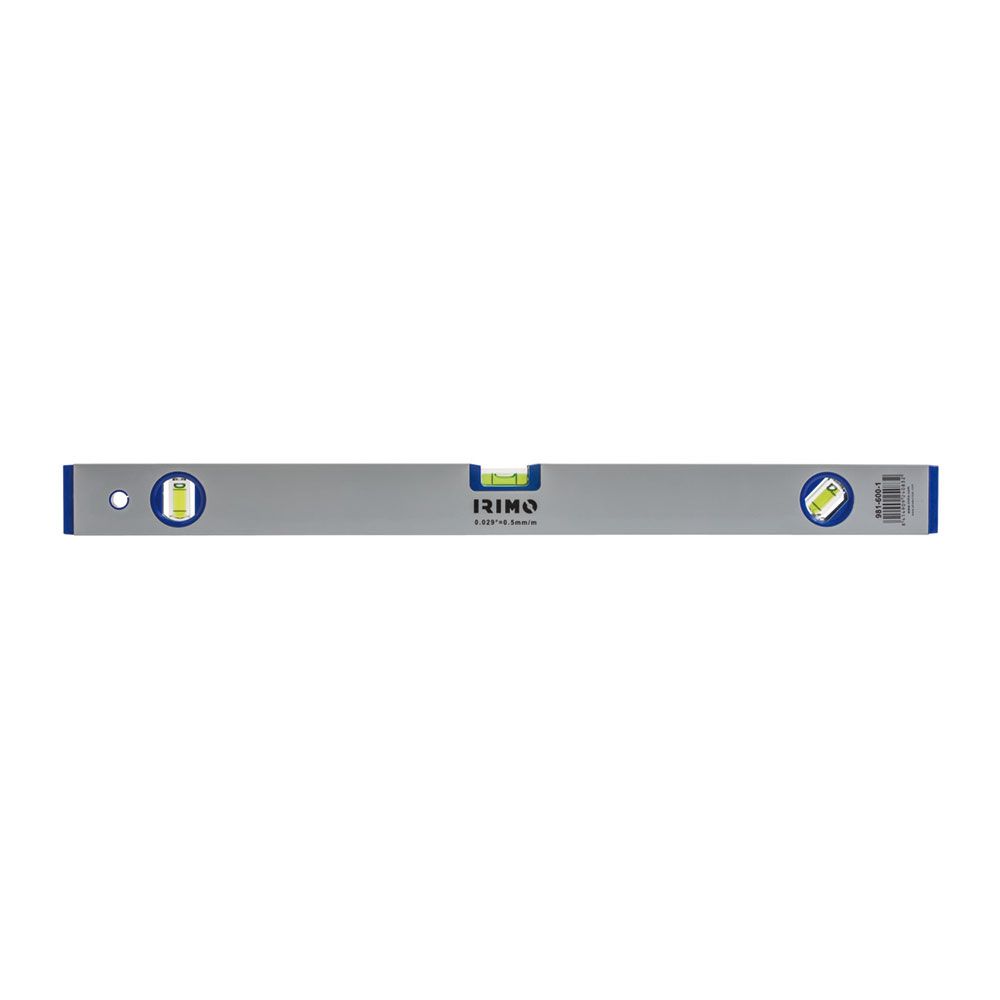 Nível tubular de alumínio 400 x 20 x 49 mm