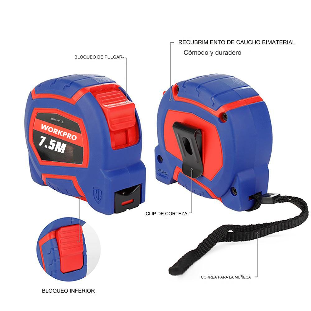 Fita métrica 7,5 m x 25 mm - Image 9