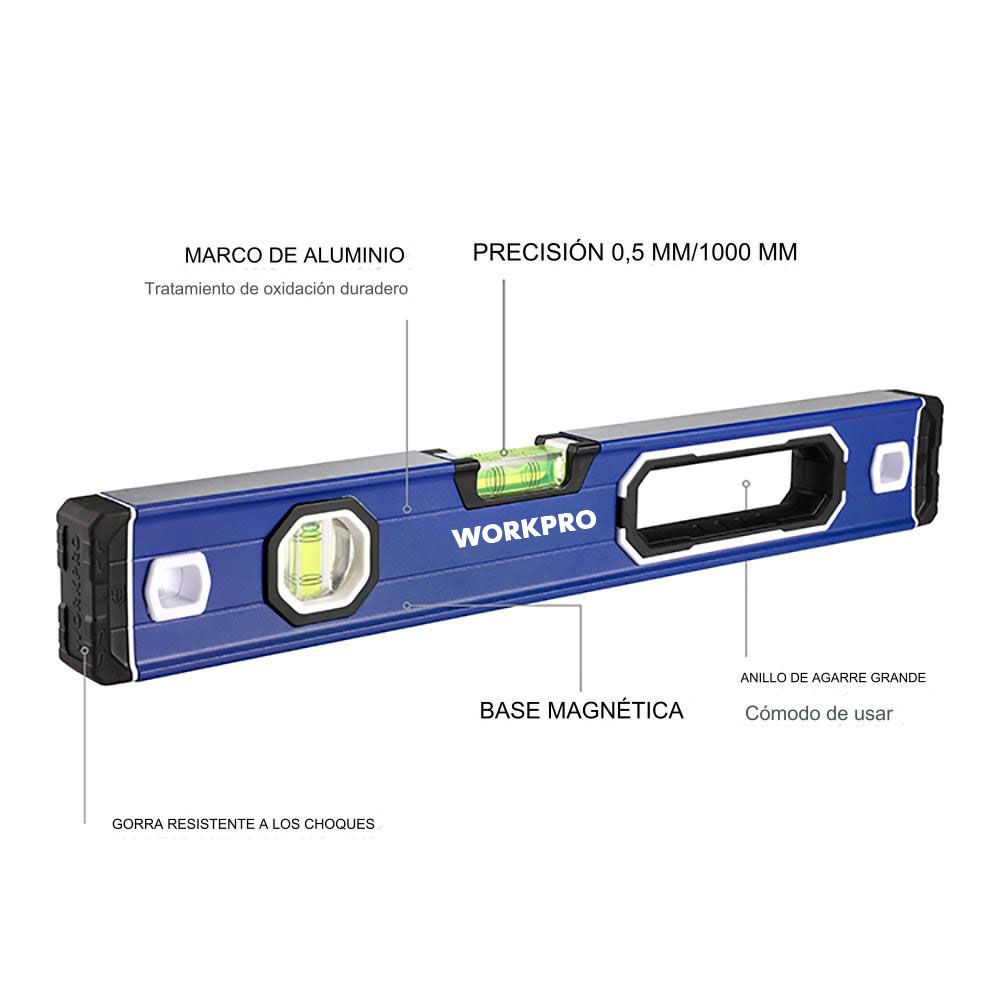 Nível de bolha Pro com base magnética 40 cm - Image 7