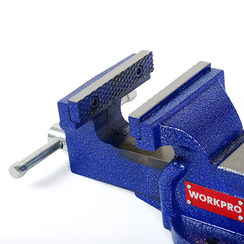 Torno de bancada, base fixa, 100 mm - Image 2