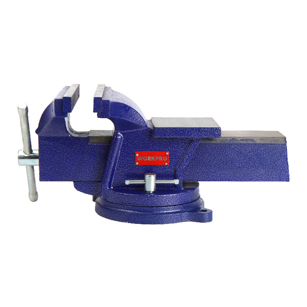 Torno de bancada, base 360º, 100 mm