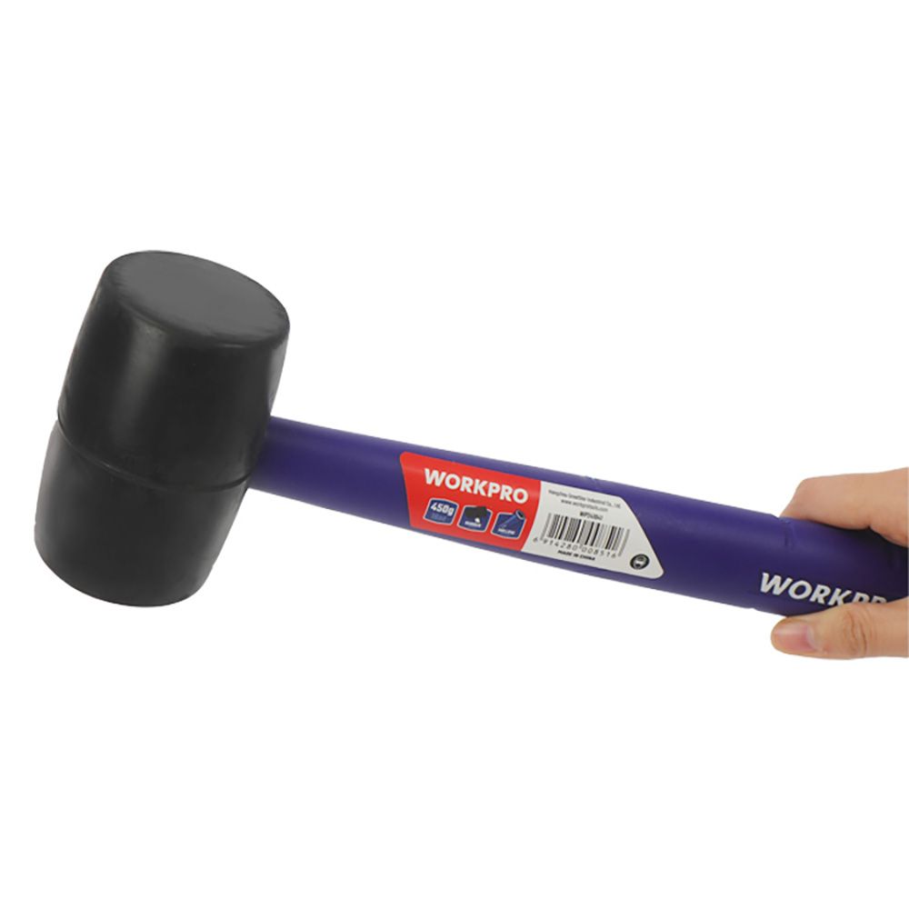 Martelo de borracha preta 450 g - Image 4