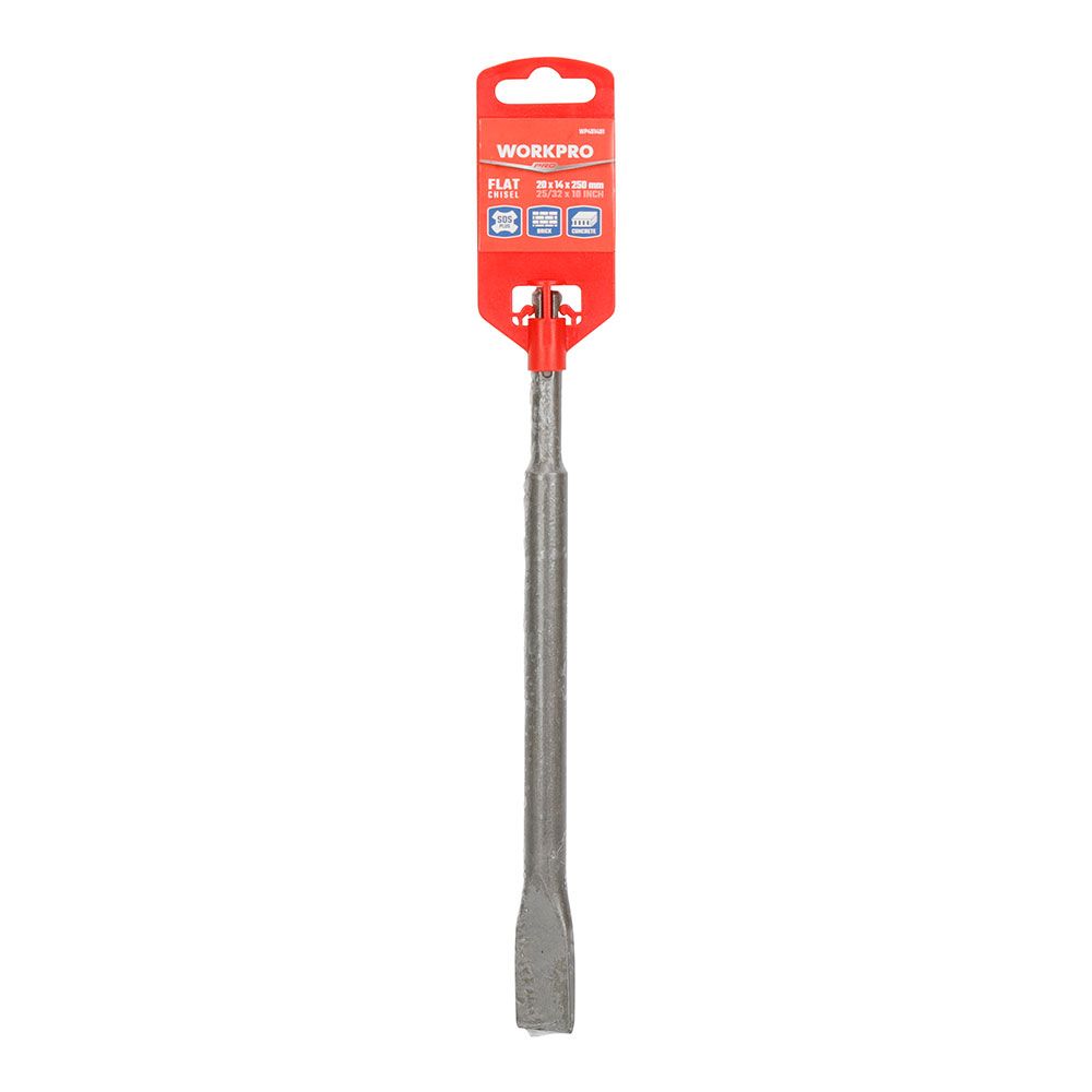 Cinzel plano para martelo, sds-plus, 20 x 14 x 250 mm - Image 2