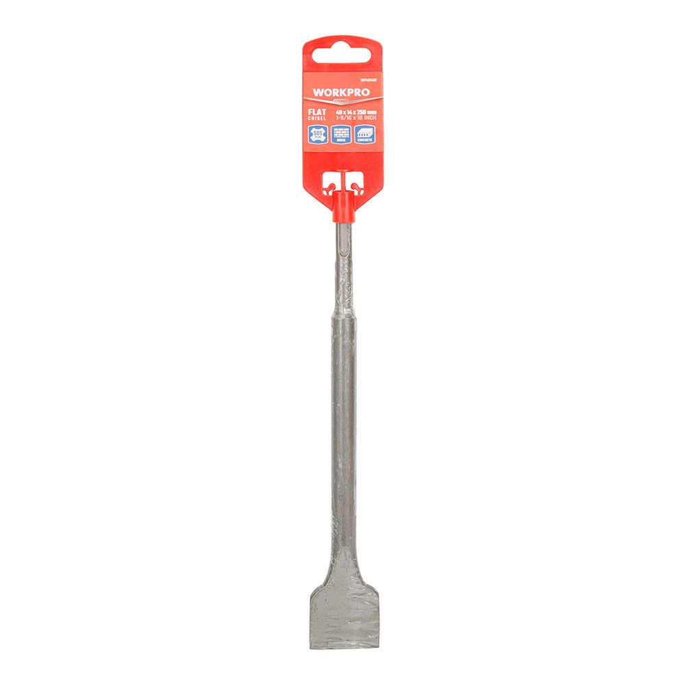 Cinzel plano para martelo, sds-plus, 40 x 14 x 250 mm - Image 2