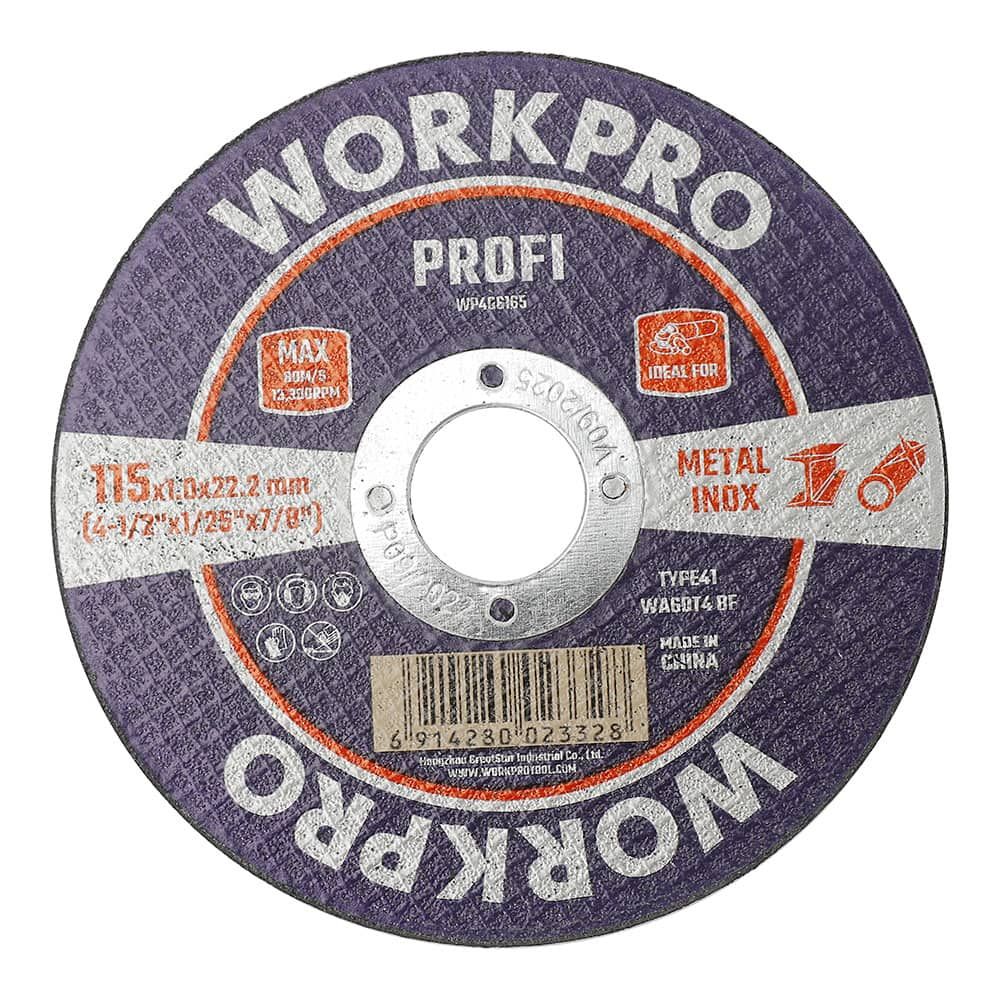 Disco de corte para metal e INOX PROFI/T41 Ø115 x 1,0 x 22,2 mm