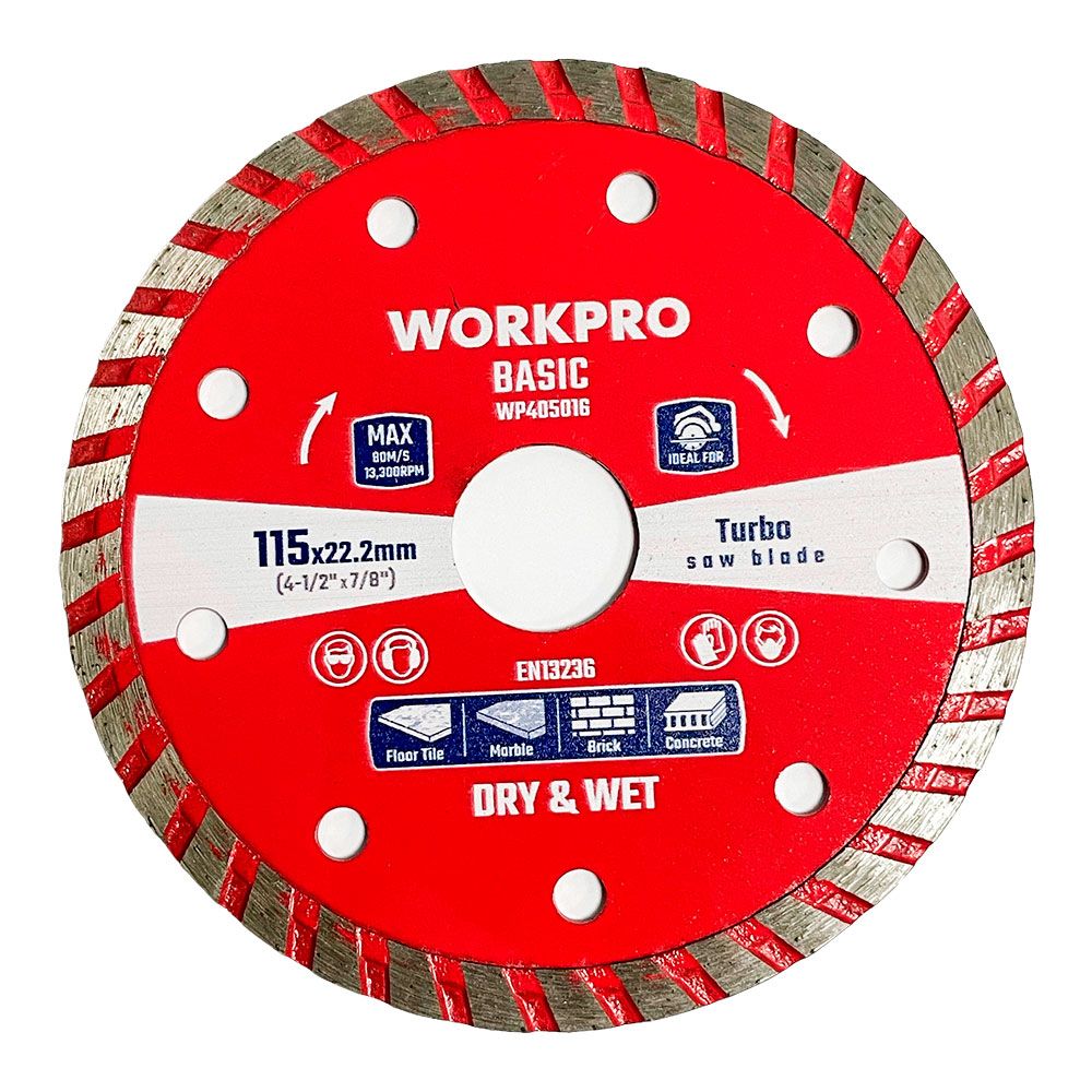 Disco diamantado turbo basic, Ø115 x 22,2 mm