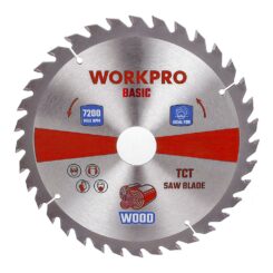 Lâmina de serra circular TCT para madeira, básica, Ø165 x 20 mm x 48 dentes