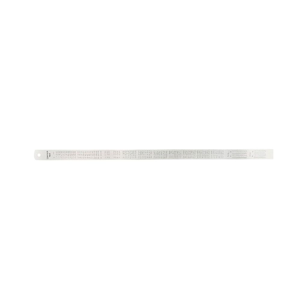 Régua de INOX, métrica-sae, 600 mm - Image 2