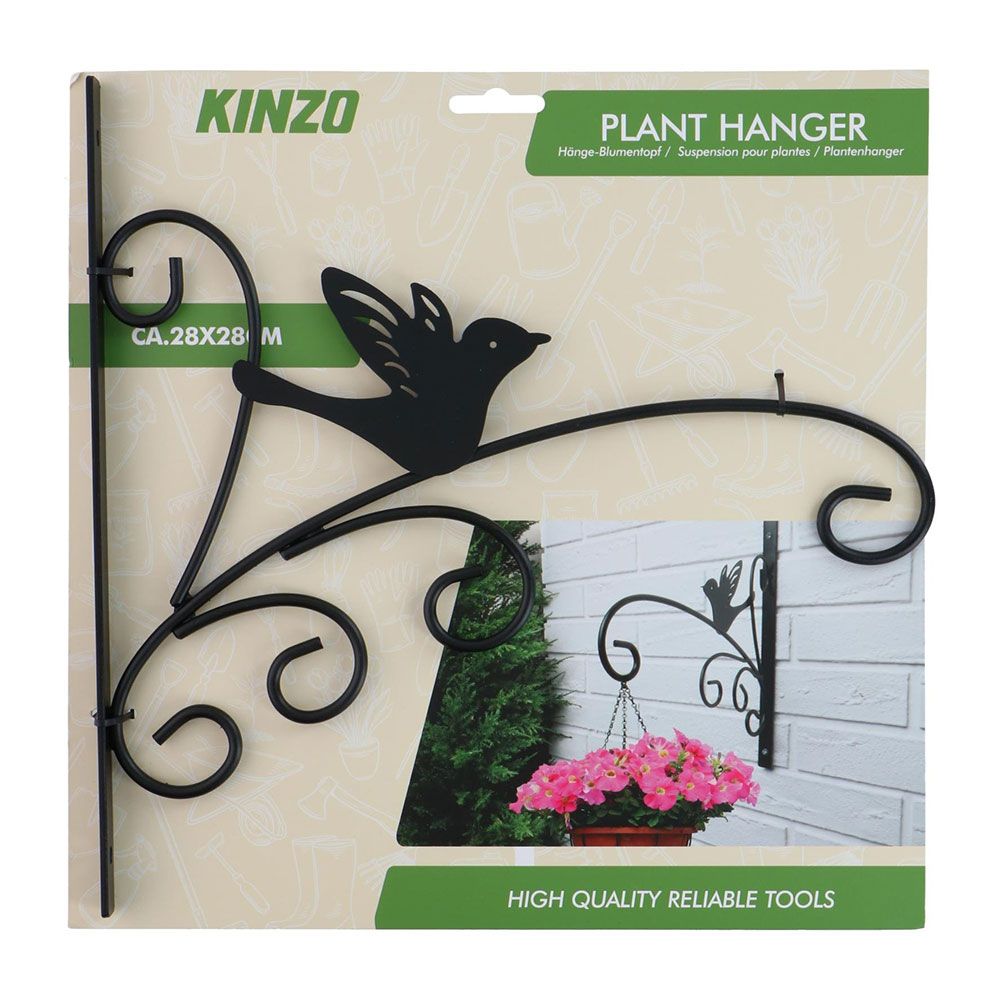 Colgador de plantas negro, modelos variados, 28 x 28 cm - Image 4