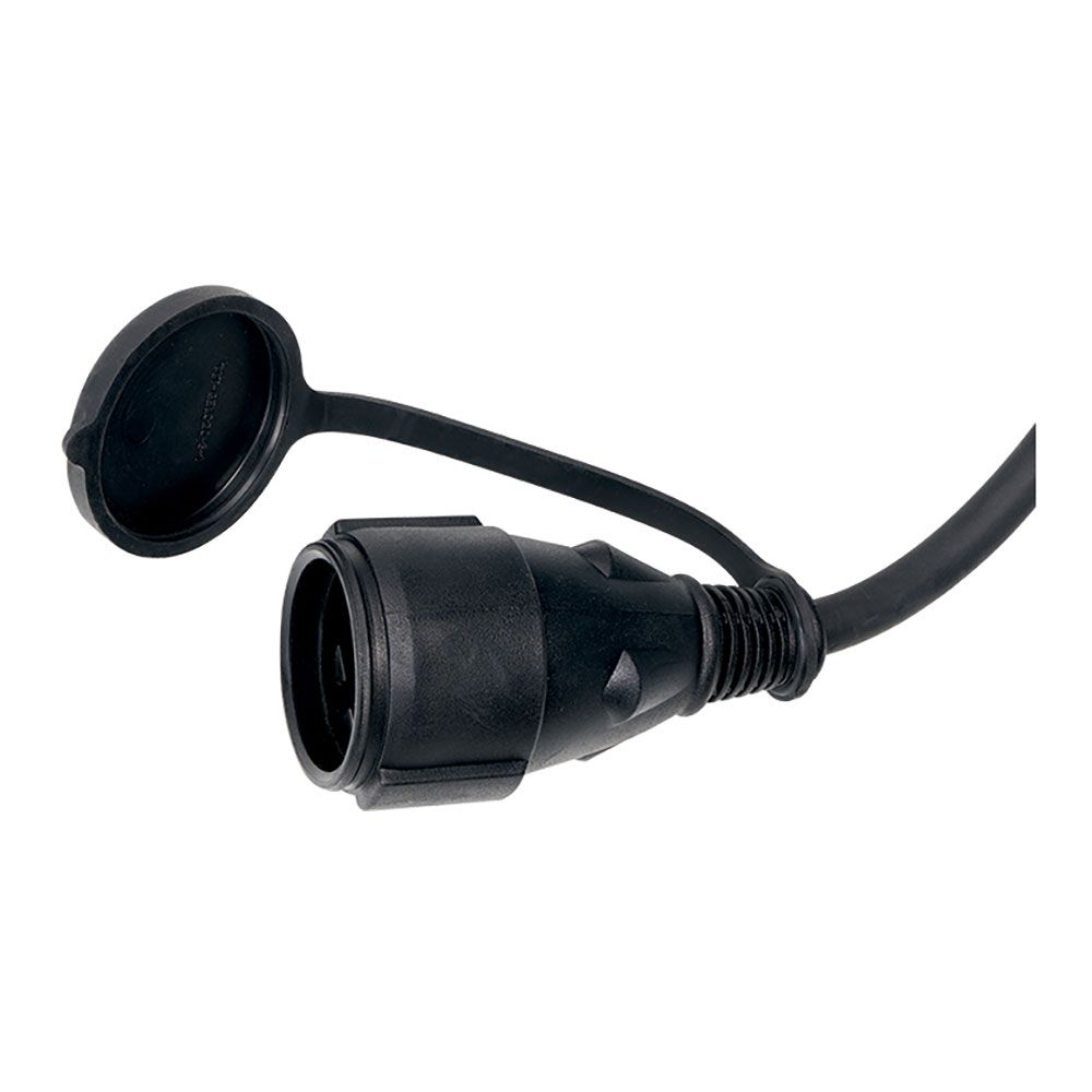 Prolongador profissional 10 m, IP44 H07RN-F 3 g 2,5 mm², 1 tomada com tampa, 16 a 250 v~, preto - Image 2
