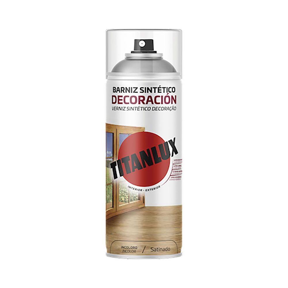 Verniz sintético decoração incolor acetinada spray 200 ml