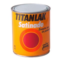 TITAN Esmalte laca poliuretano titanlak branco acetinado 375 ml