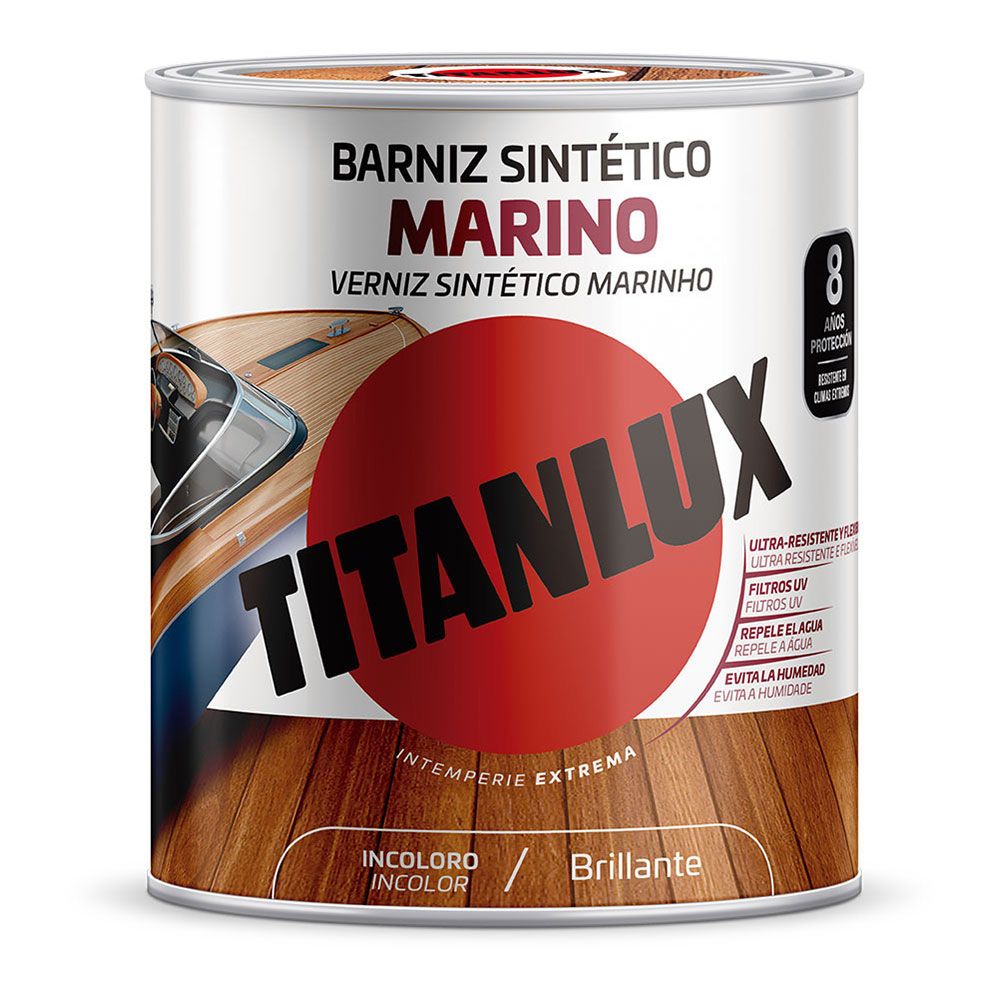 Verniz sintético marinho brilhante incolor 750 ml