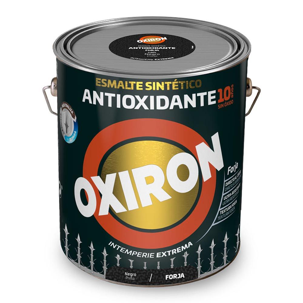 Esmalte sintético metálico antioxidante forja preto 250 ml