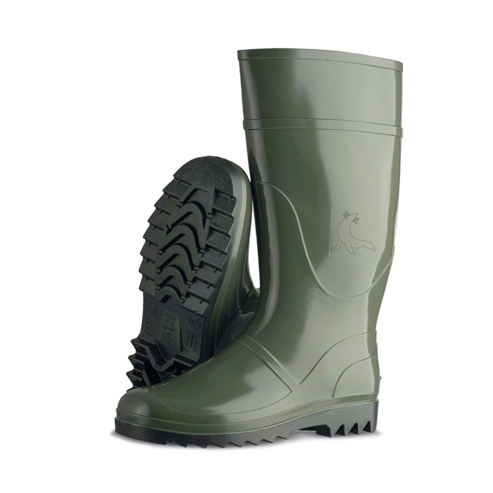 Bota de água uma COR verde oliva alto tamanho 44