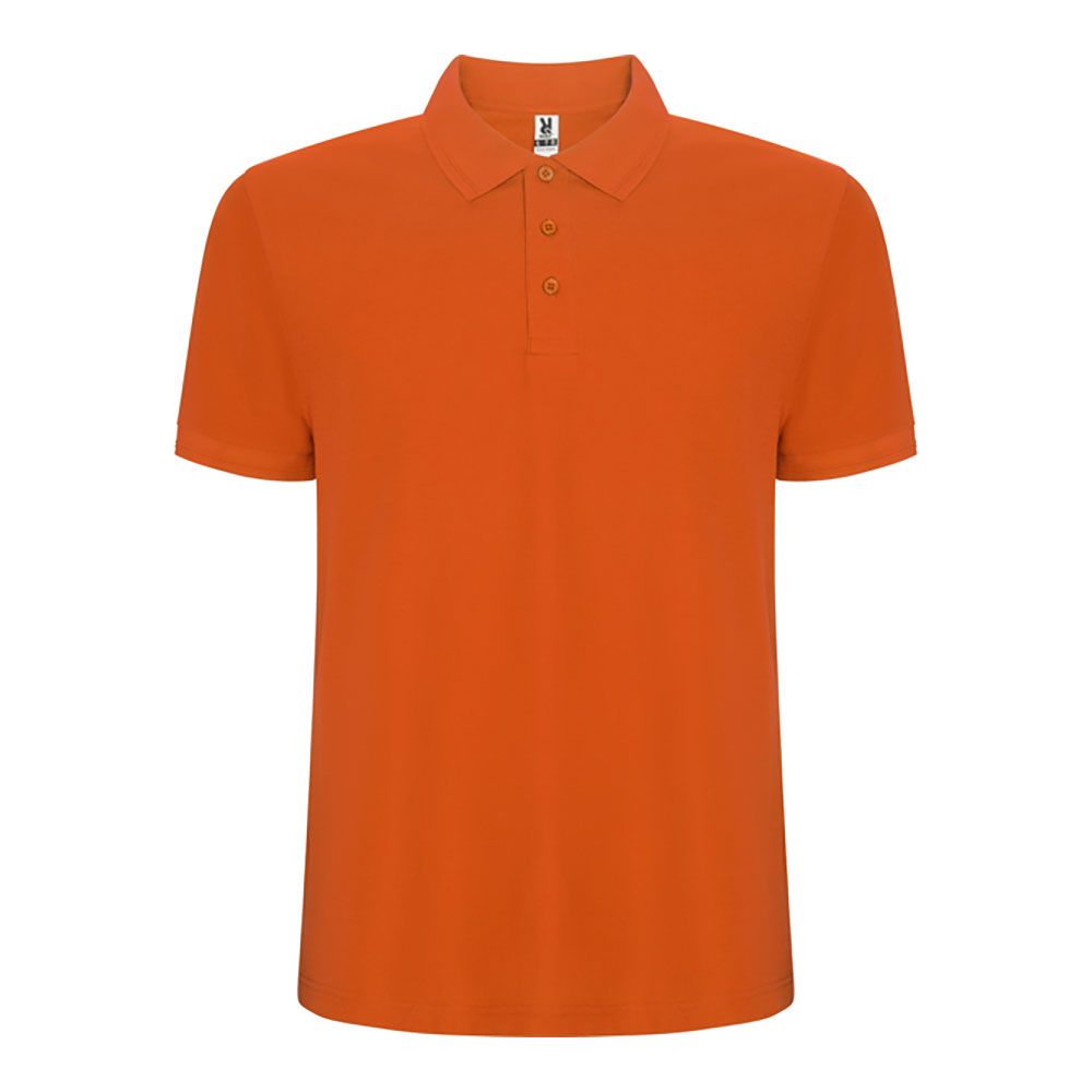 Polo pegaso premium laranja T.2XL