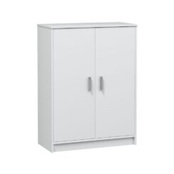Armário de 2 portas, branco