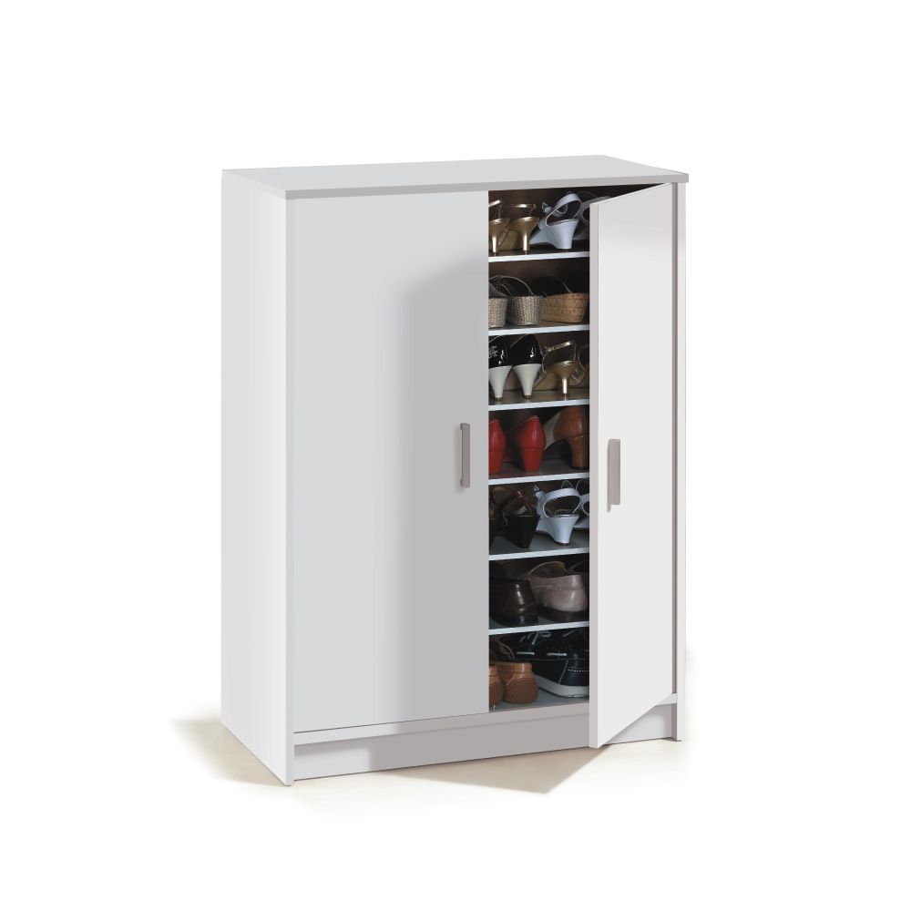 Armário de 2 portas, branco - Image 4