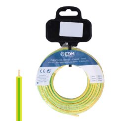 EDM Enrolador de cabo h07z1-k 1,50 mm² bicolor, 15 m