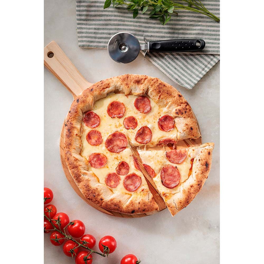 Tabla para pizza con mango ø28 x 1,8 cm - Image 4