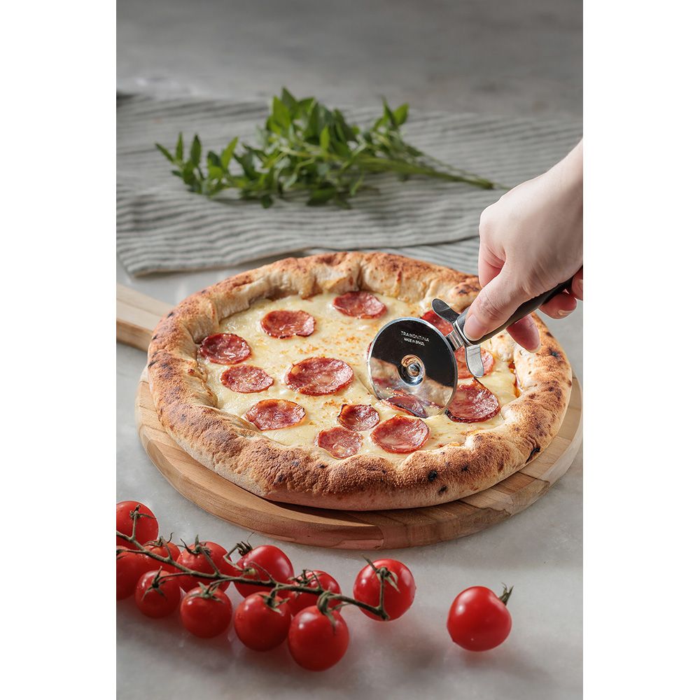 Tabla para pizza con mango ø28 x 1,8 cm - Image 5